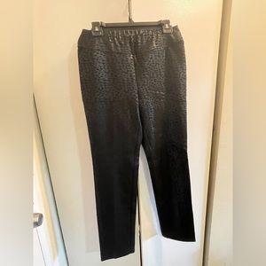 INSIGHT Pants Black Shiny great stretch size 10 almost new condition!